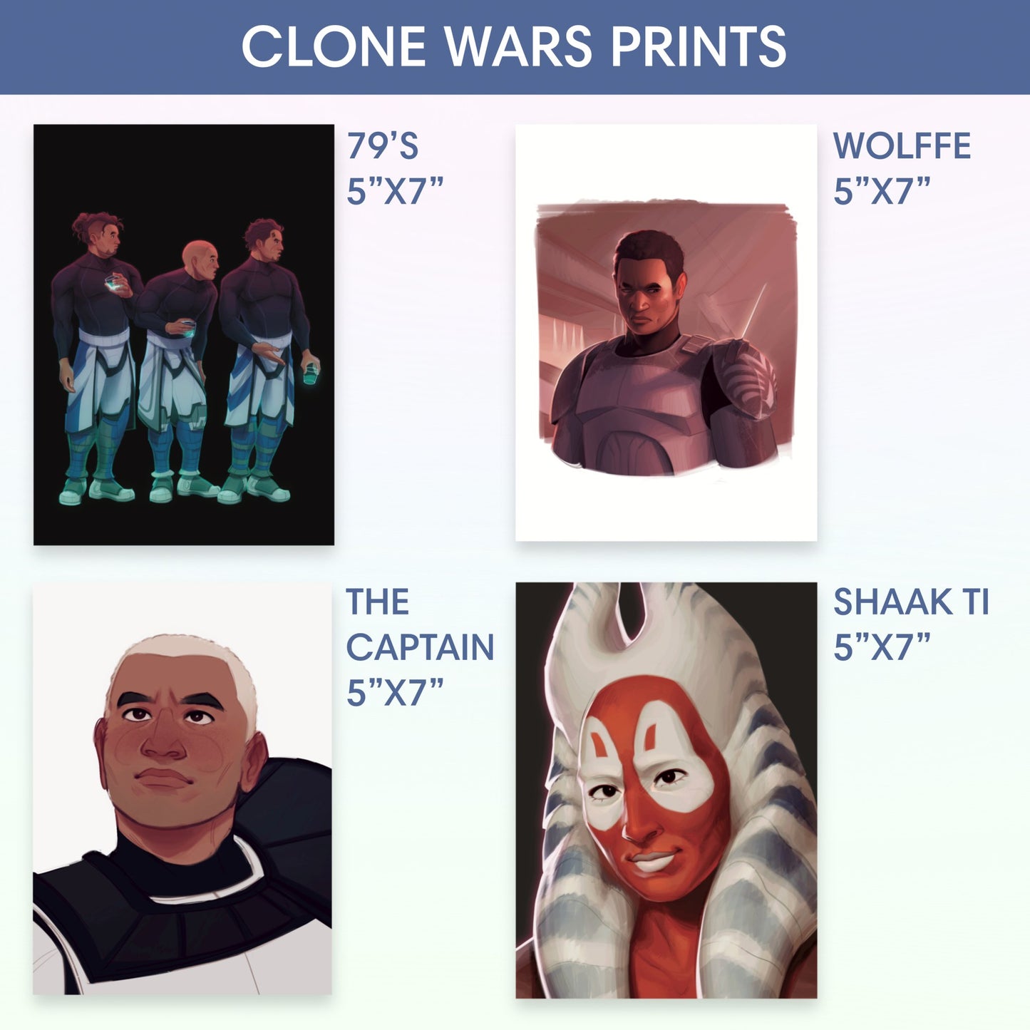 Clone Wars Prints
